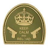 Morale patch KEEP CALM AND RELOAD MNSP - Coyote - Welkit.com