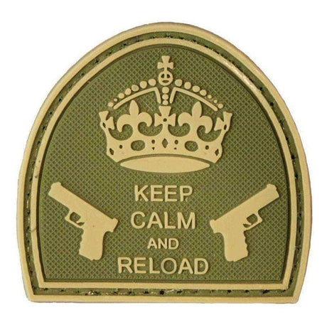 Morale patch KEEP CALM AND RELOAD MNSP - Coyote - Welkit.com