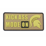 Morale patch KICKASS MODE ON QS Patch - Beige - Welkit.com