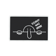 Morale patch KILROY WAS HERE NOIR 101 Inc - Noir - Welkit.com