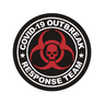 Morale patch OUTBREAK RESPONSE TEAM Mil - Spec ID - Blanc - Welkit.com