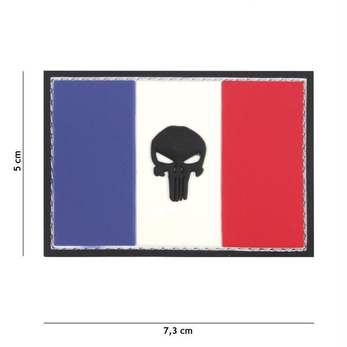 Morale patch PUNISHER FRENCH FLAG 101 Inc - Autre - Welkit.com