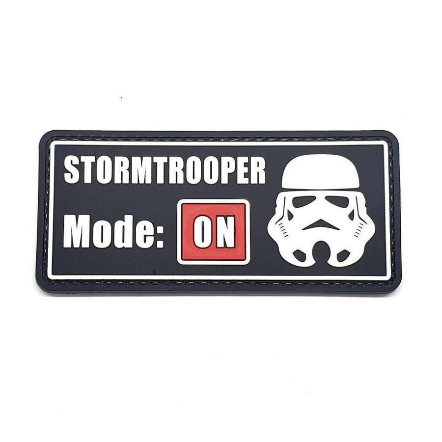 Morale patch STORMTROOPER MODE ON Mil - Spec ID - Noir - Welkit.com