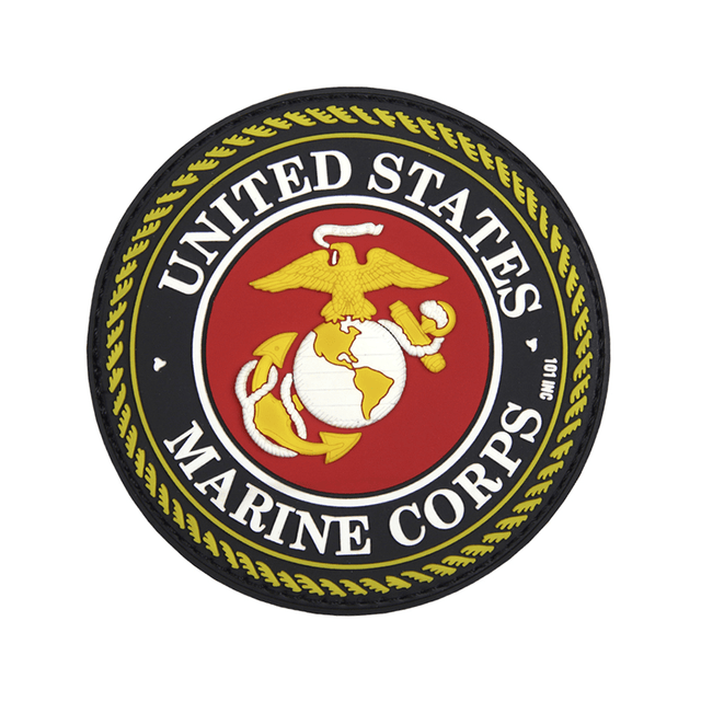 Morale patch UNITED STATES MARINE CORPS GRIS 101 Inc - Rouge - Welkit.com