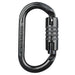 Mousqueton escalade OXAN TRIACT LOCK Petzl - Noir - Welkit.com