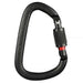 Mousqueton escalade WILLIAM SCREW LOCK Petzl - Noir - Welkit.com