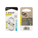 Mousqueton SLIDELOCK S - BINER STAINLESS STEEL Nite Ize - Argent - Welkit.com