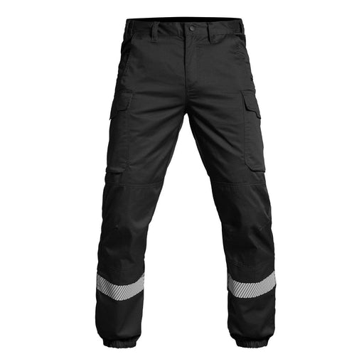 Pantalon tactique SÉCU - ONE BAS ÉLASTIQUÉ HV - TAPE A10 Equipment - Noir - Welkit.com