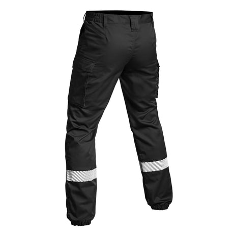 Pantalon tactique SÉCU - ONE BAS ÉLASTIQUÉ HV - TAPE A10 Equipment - Bleu marine - Welkit.com