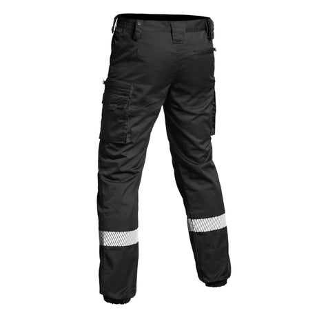 Pantalon tactique V2 SÉCU - ONE BAS ÉLASTIQUÉ HV - TAPE A10 Equipment - Bleu marine - Welkit.com