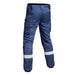 Pantalon tactique V2 SÉCU - ONE BAS ÉLASTIQUÉ HV - TAPE A10 Equipment - Bleu marine - Welkit.com