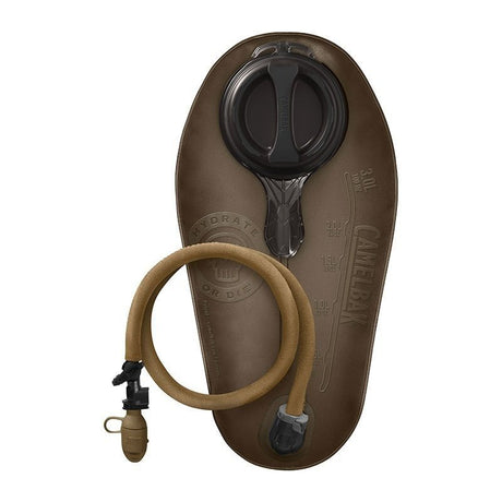 Poche à eau THERMOBAK 3L MIL SPEC CRUX LONG Camelbak - Coyote - Welkit.com