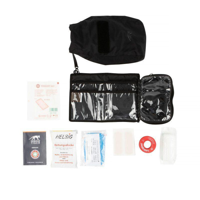 Pochette médicale TT FIRST AID BASIC WP REMPLIE Tasmanian Tiger - Noir - Welkit.com