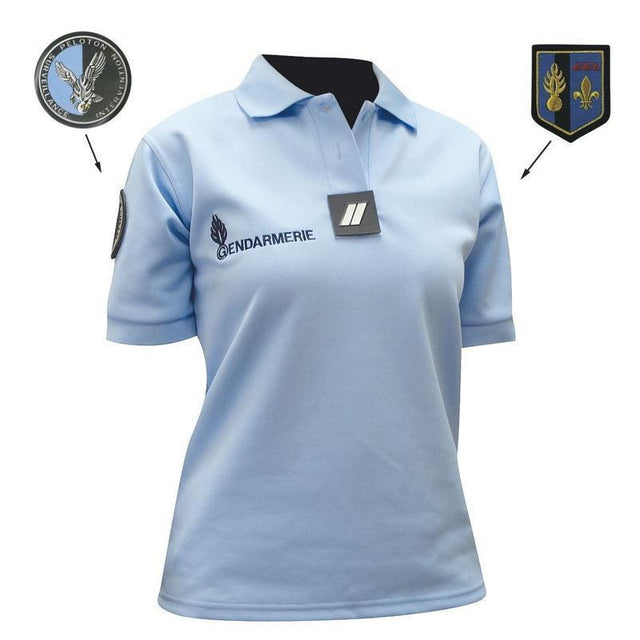 Polo GENDARMERIE FEMME MC Patrol Equipement - Bleu - Welkit.com