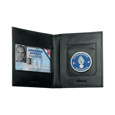 Porte - carte FDO HORIZONTAL 2 VOLETS GK Pro - Noir - Welkit.com