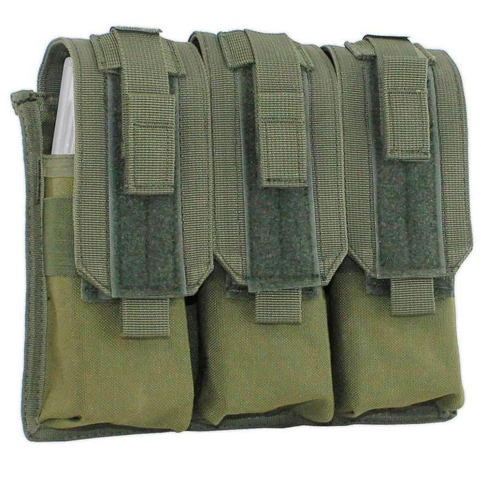 Porte - chargeur fermé AR15 3X2 Bulldog Tactical - Vert - Welkit.com