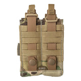 Porte - chargeur fermé DOUBLE PISTOL FLEX COVERT 5.11 Tactical - Multicam - Welkit.com