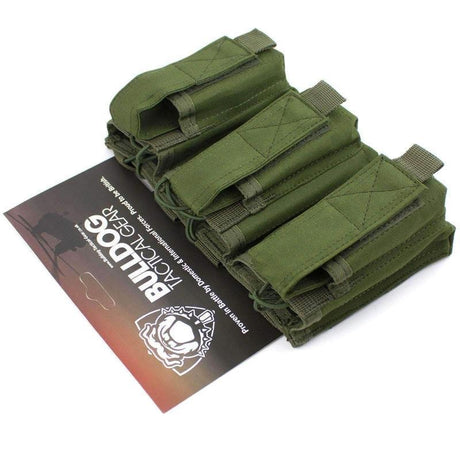 Porte - chargeur ouvert BUNGEE Bulldog Tactical - Vert olive - Welkit.com