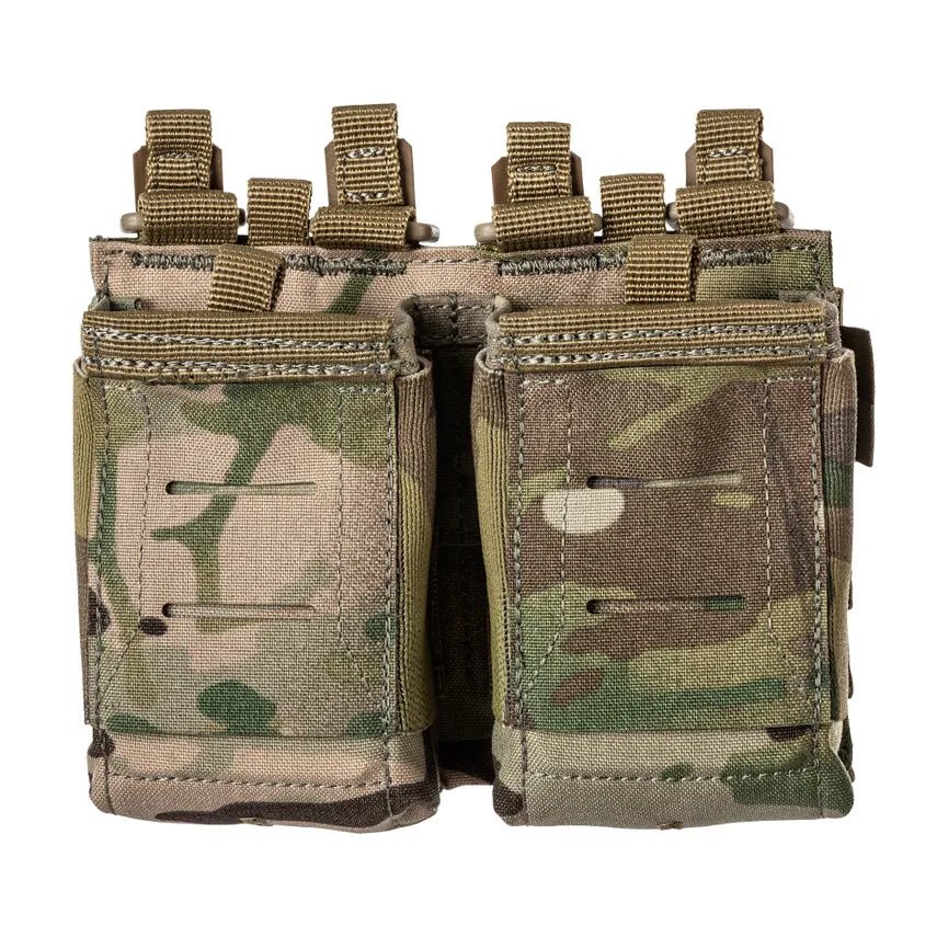 Porte - chargeur ouvert DOUBLE AR FLEX 5.11 Tactical - Multicam - Welkit.com