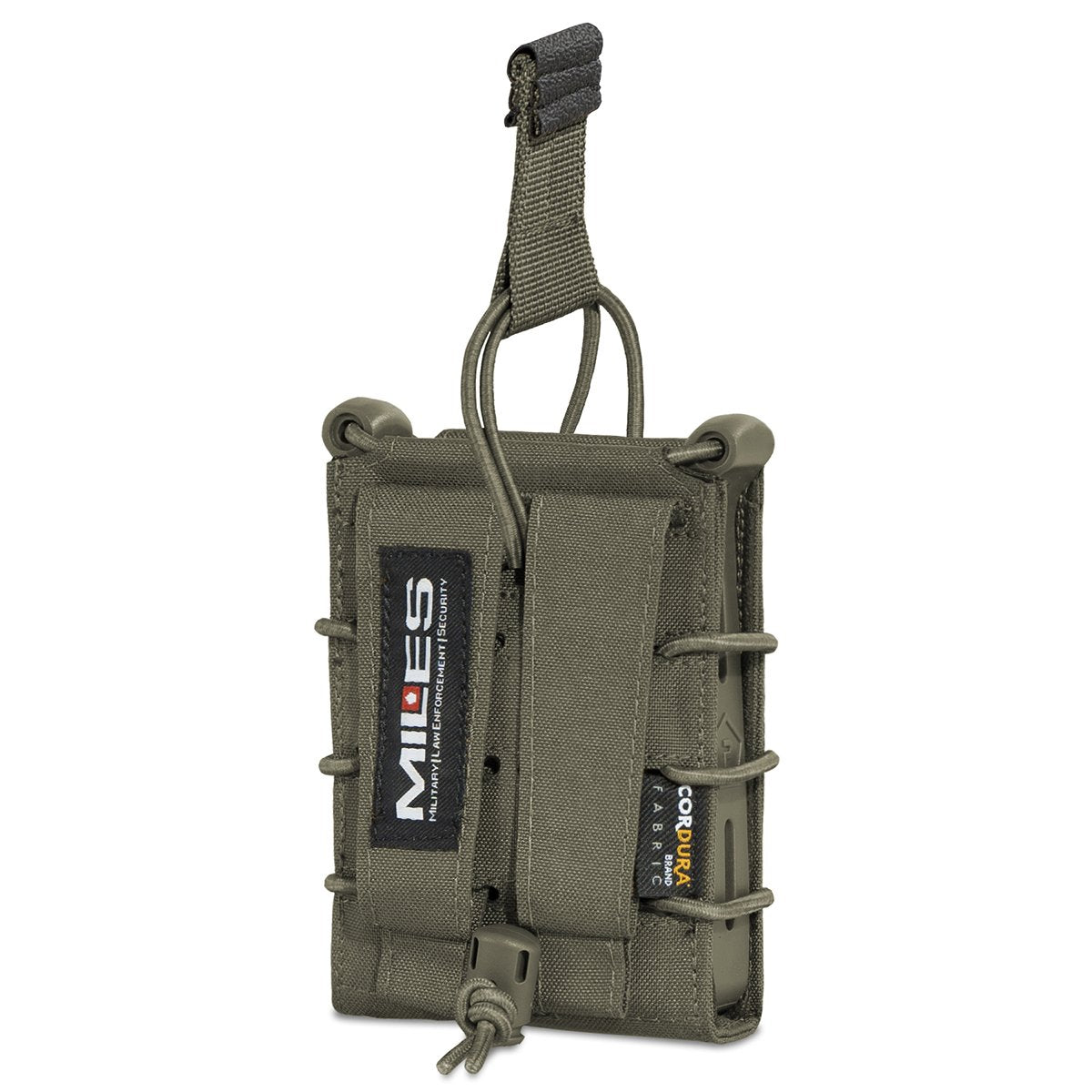 Porte - chargeur ouvert ELPIS M4 | 1x1 MILES - Vert olive - Welkit.com