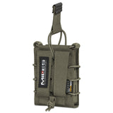 Porte - chargeur ouvert ELPIS M4 | 1x1 MILES - Vert olive - Welkit.com