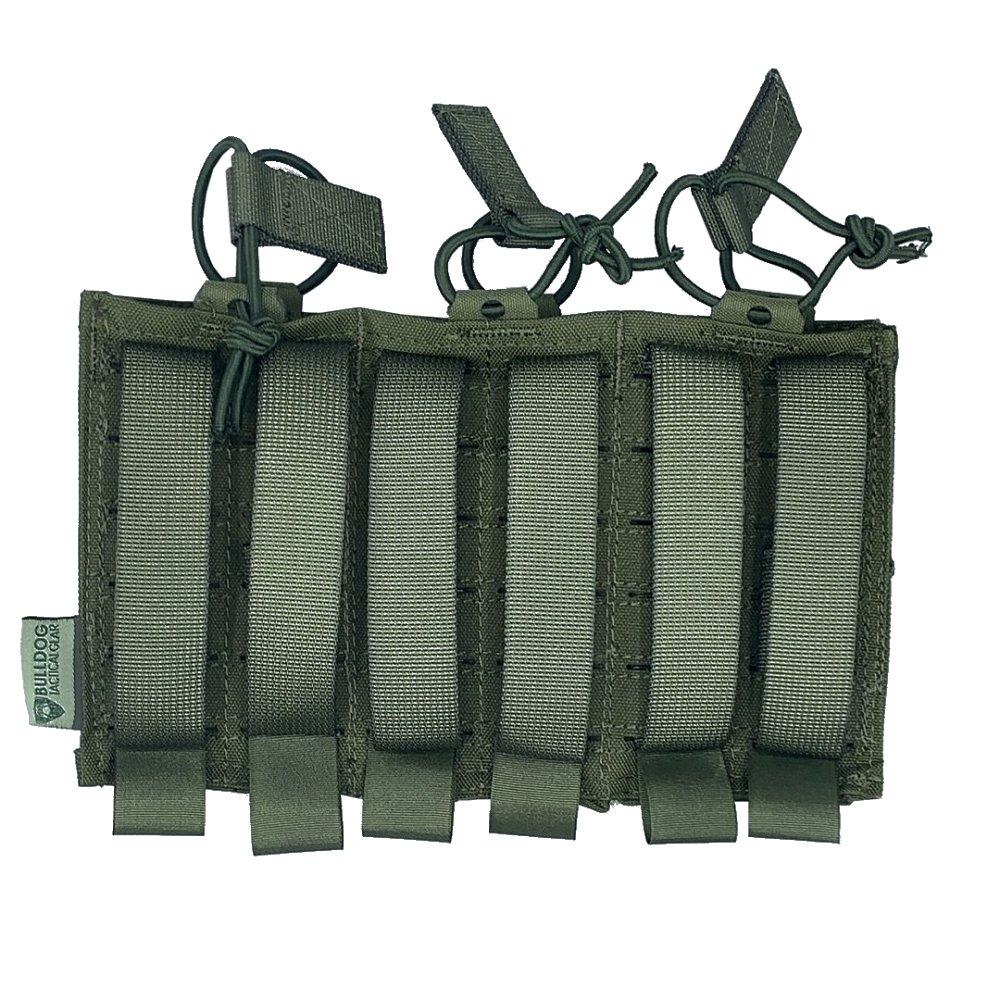 Porte - chargeur ouvert SM2A M4 | 1X3 Bulldog Tactical - Vert olive - Welkit.com