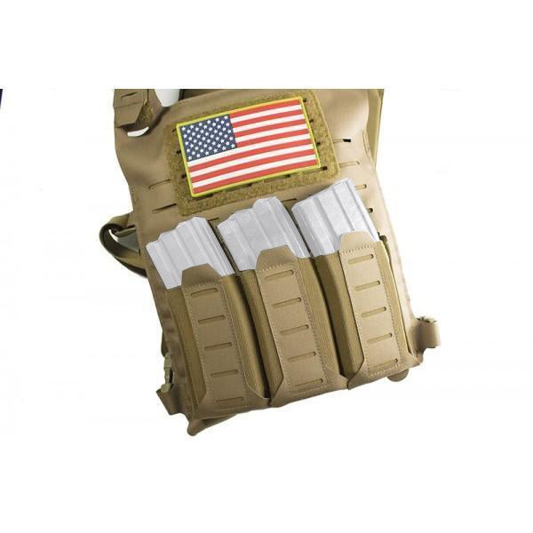 Porte - chargeur ouvert STACKABLE TEN SPEED AR15 | 3X1 Blue Force Gear - Coyote - Welkit.com