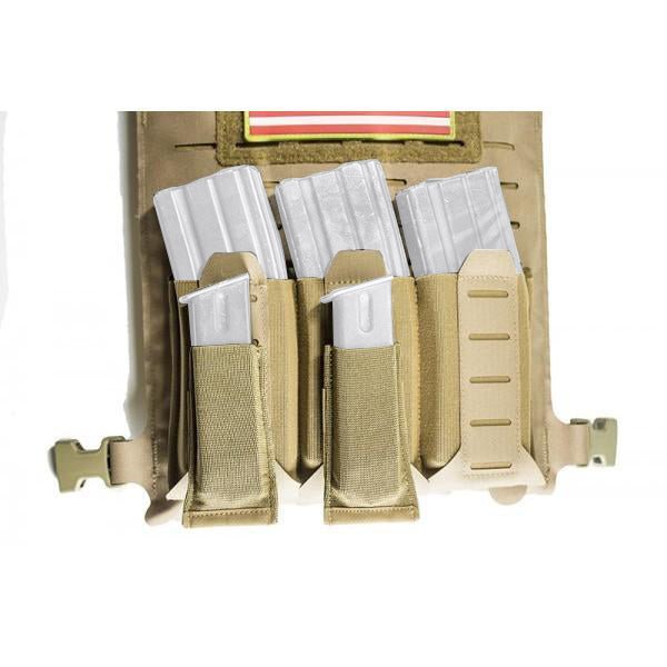 Porte - chargeur ouvert STACKABLE TEN SPEED AR15 | 3X1 Blue Force Gear - Coyote - Welkit.com