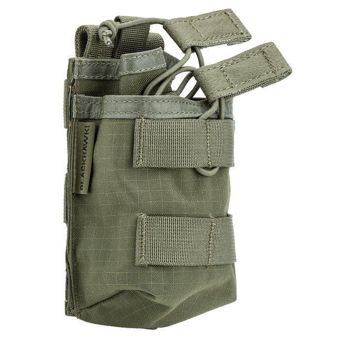 Porte - chargeur ouvert TIER STACKED AR15 2X1 Blackhawk - Vert olive - Welkit.com