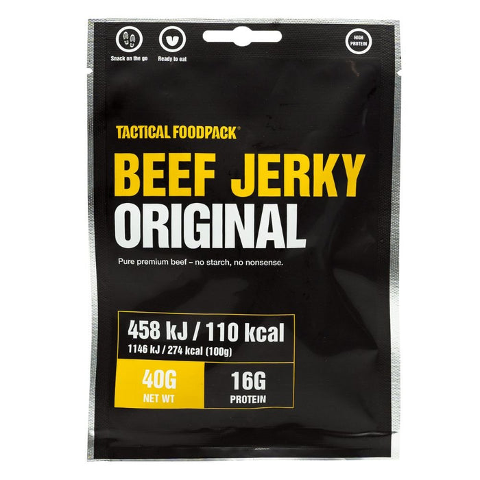 Ration lyophilisée BOEUF JERKY ORIGINAL Tactical Foodpack - Autre - Welkit.com