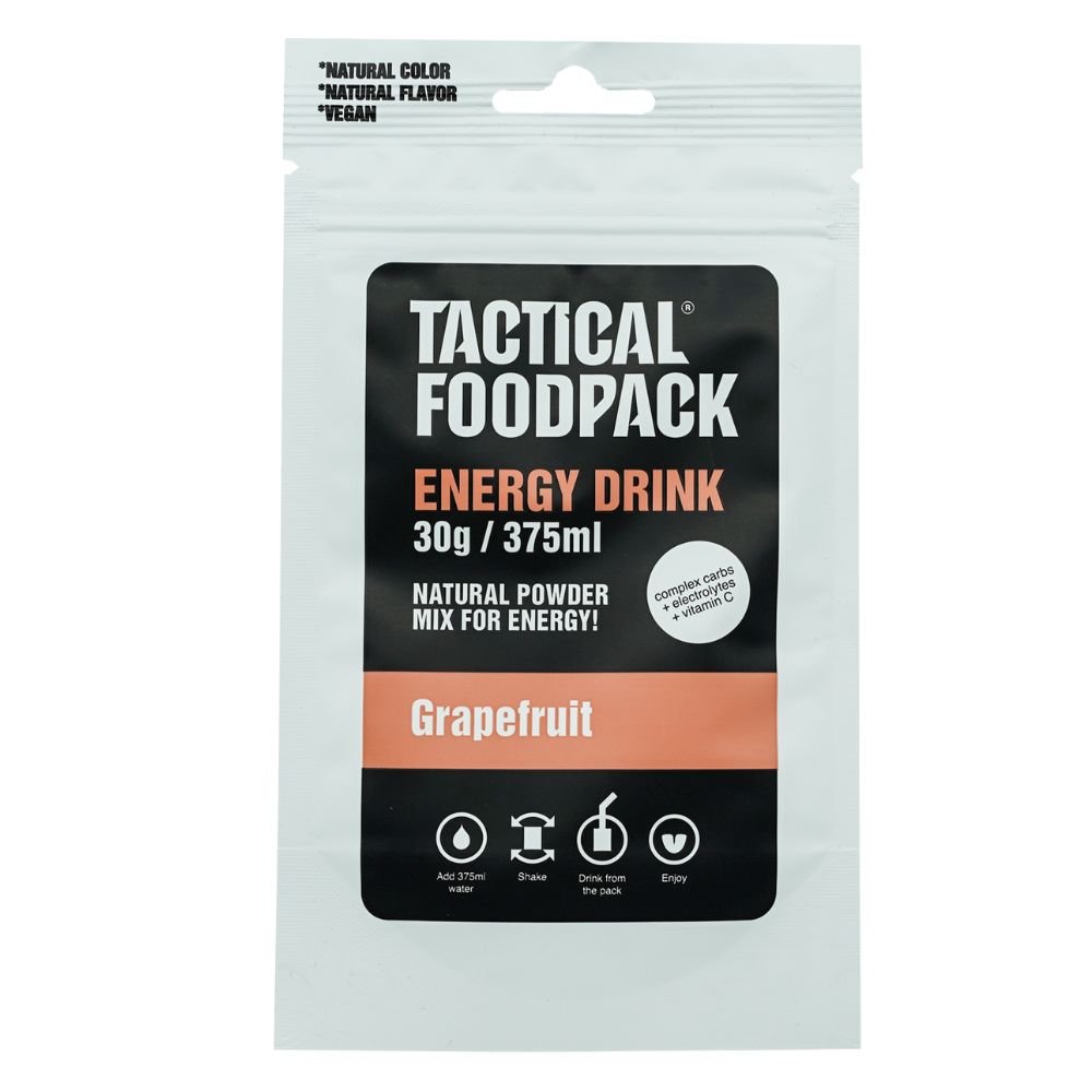 Ration lyophilisée BOISSON ÉNERGÉTIQUE PAMPLEMOUSSE Tactical Foodpack - Autre - Welkit.com