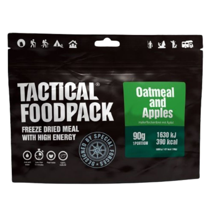 Ration lyophilisée FLOCONS D'AVOINE & POMMES Tactical Foodpack - Autre - Welkit.com