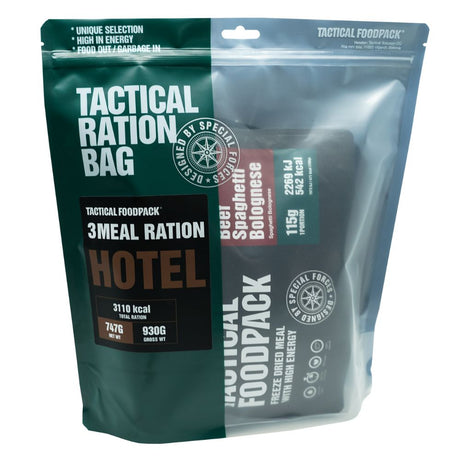 Ration lyophilisée HOTEL 3 REPAS Tactical Foodpack - Autre - Welkit.com