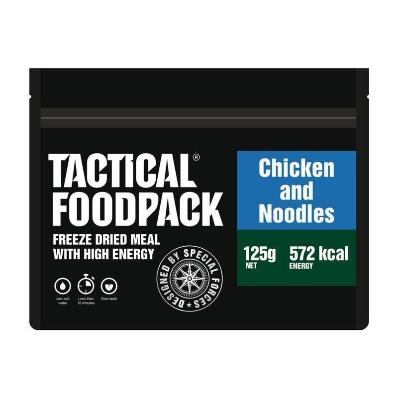 Ration lyophilisée PÂTES & POULET 572 KCAL Tactical Foodpack - Autre - Welkit.com