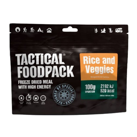 Ration lyophilisée RIZ & LÉGUMES Tactical Foodpack - Autre - Welkit.com