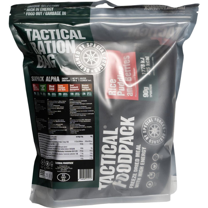 Ration lyophilisée SIX PACK ALPHA Tactical Foodpack - Autre - Welkit.com