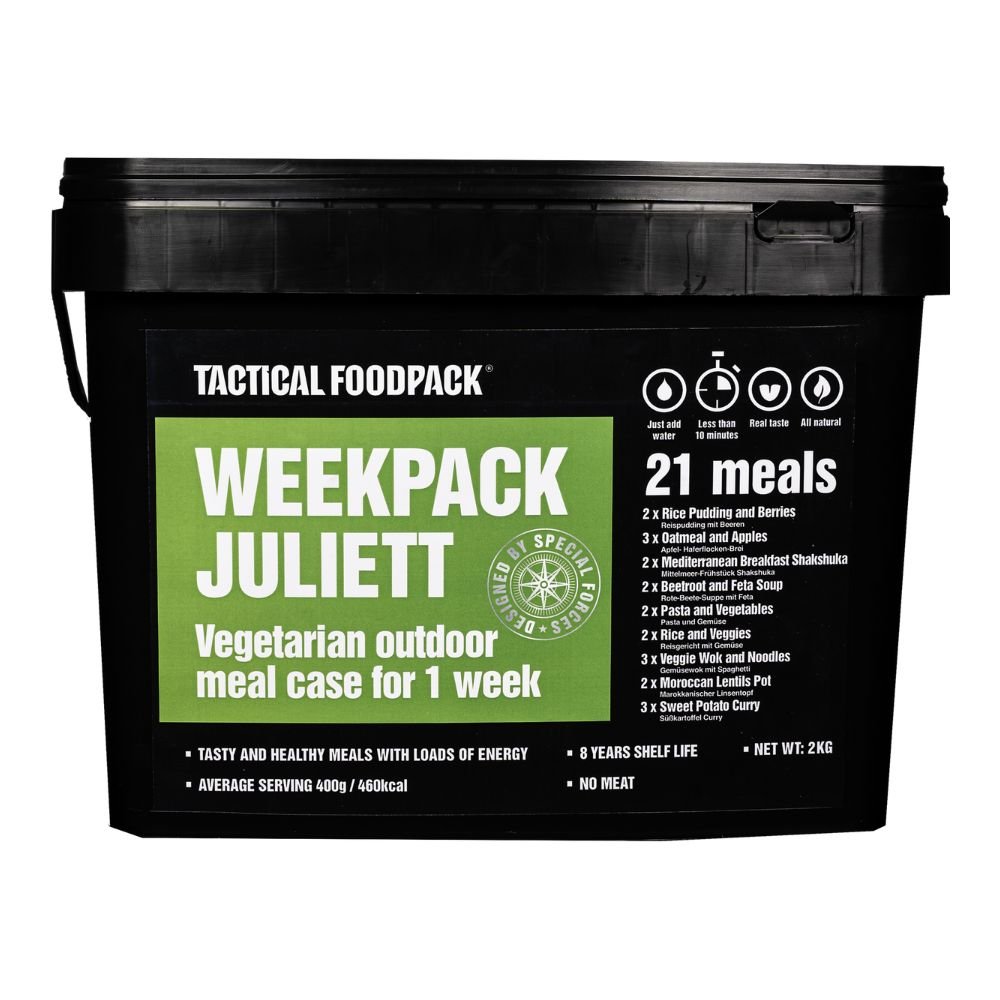 Ration lyophilisée WEEKPACK JULIETT Tactical Foodpack - Autre - Welkit.com