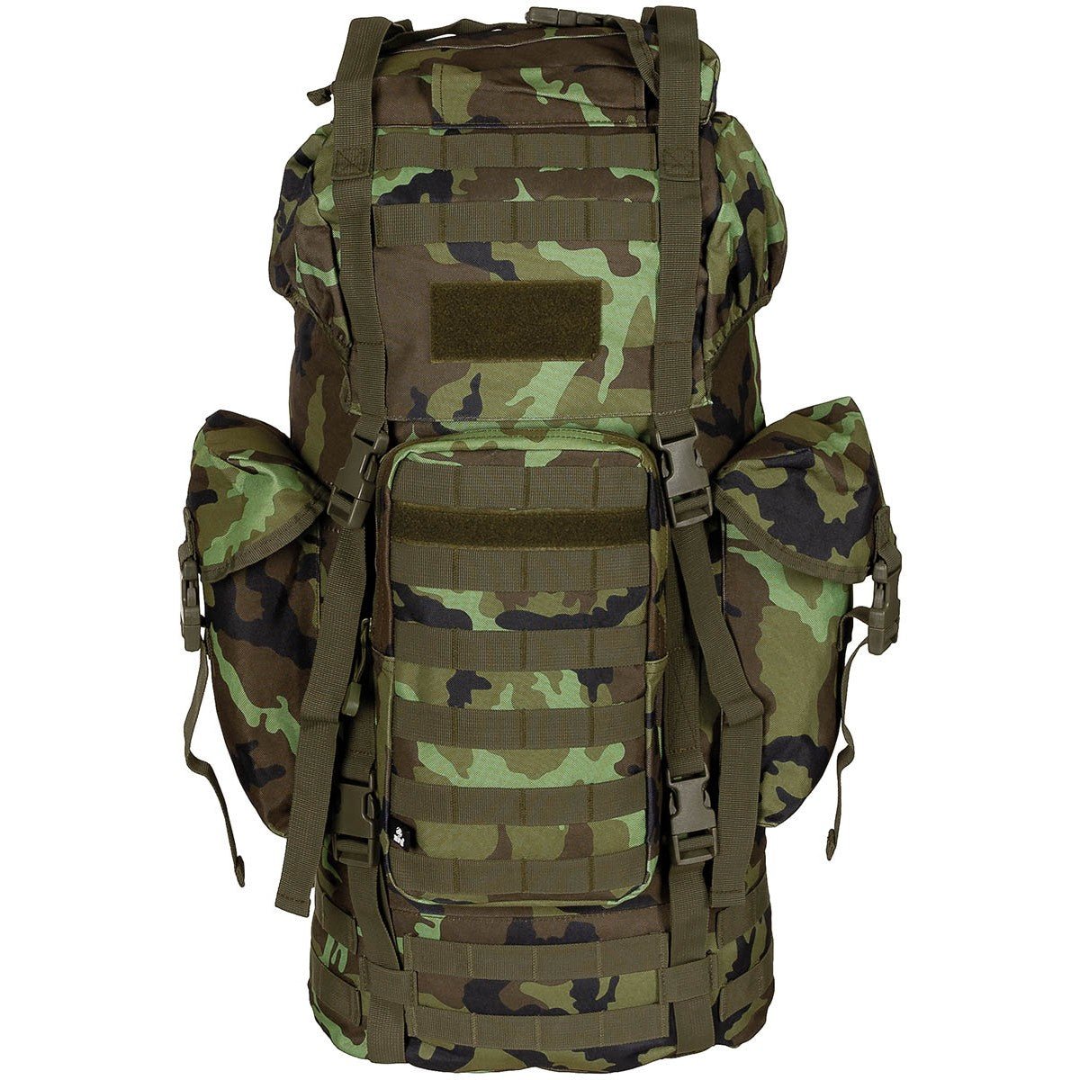 Sac à dos BW MOLLE 65L + Armature M95 CZ MFH - M95 CZ camo - Welkit.com