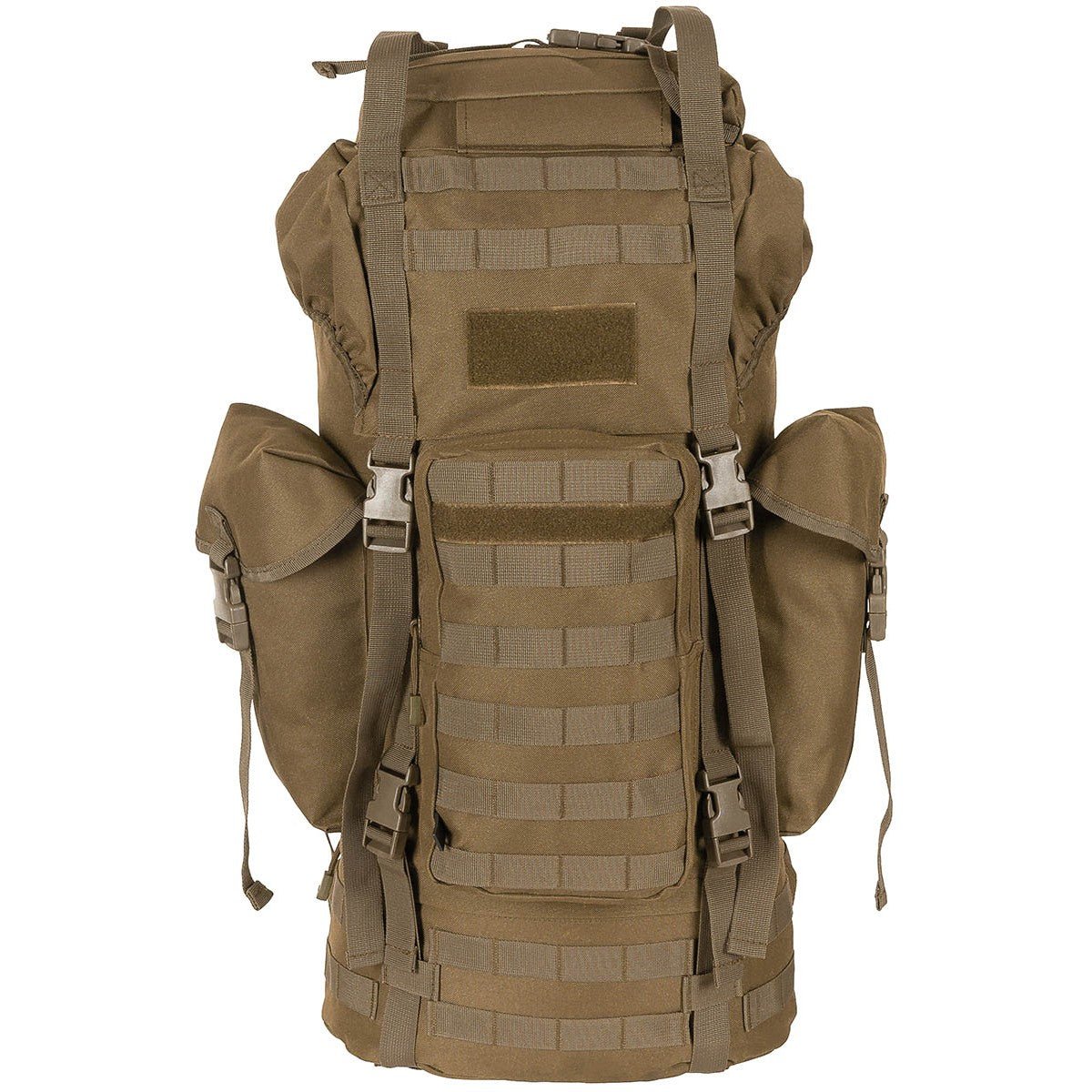 Sac à dos BW MOLLE 65L + Armature M95 CZ MFH - Coyote - Welkit.com