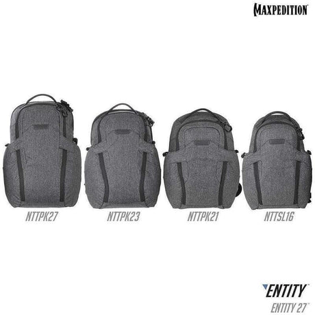 Sac à dos ENTITY CCW LAPTOP 27L Maxpedition - Gris - Welkit.com