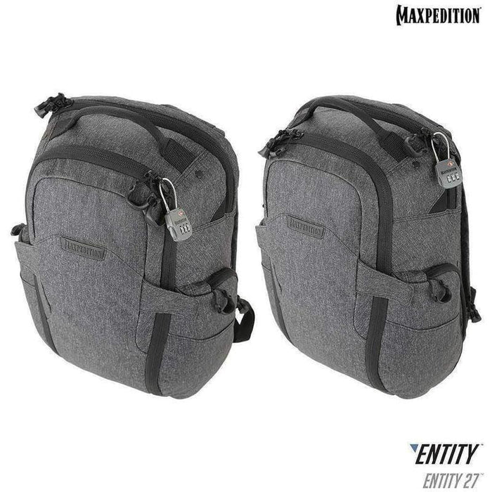 Sac à dos ENTITY CCW LAPTOP 27L Maxpedition - Gris - Welkit.com