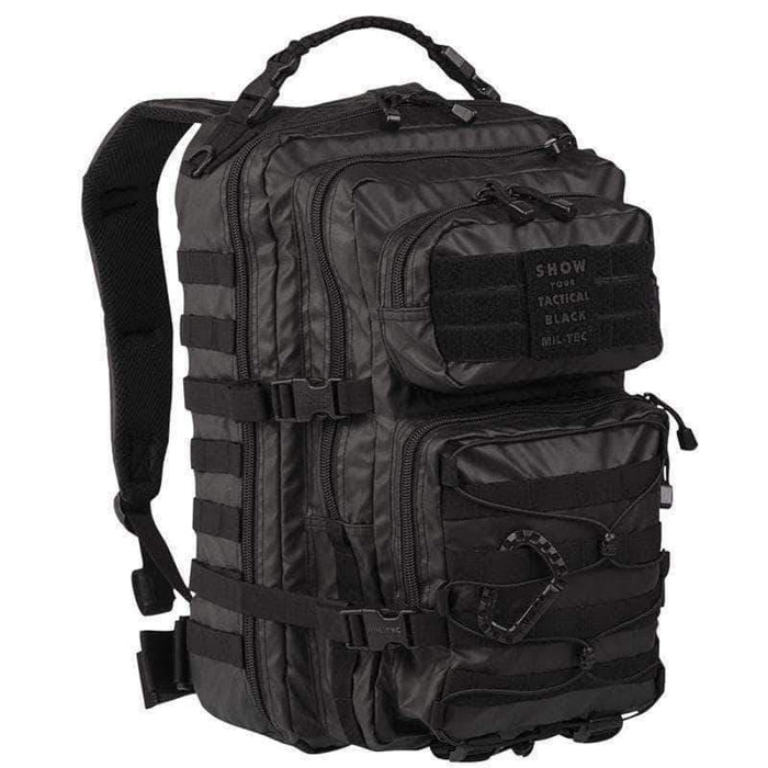 Sac à dos US ASSAULT BLACK 36L Mil - Tec - Noir - Welkit.com