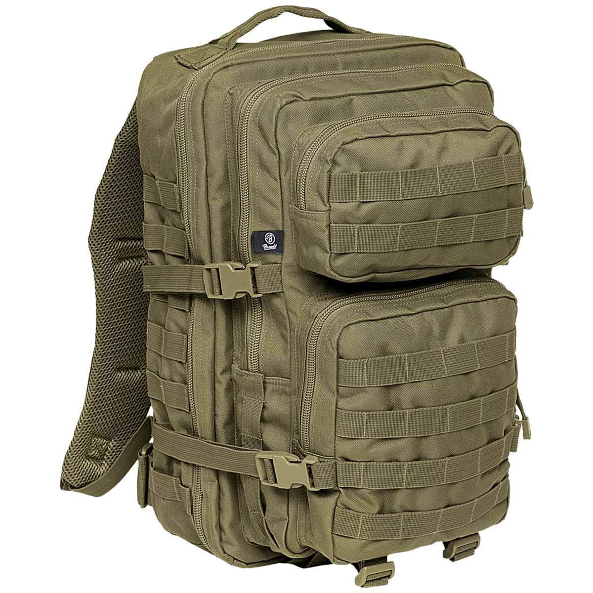 Sac à dos US COOPER LARGE | 40L Brandit - Vert olive - Welkit.com