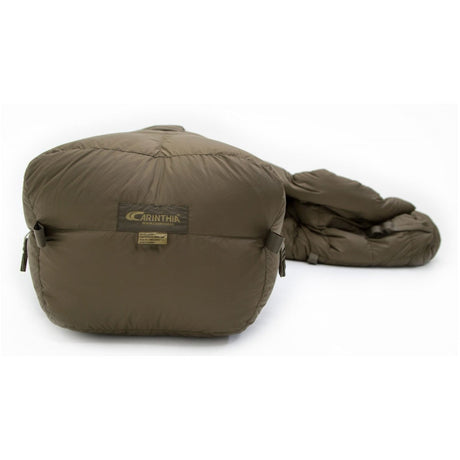 Sac de couchage SURVIVAL DOWN 1000 Carinthia - Vert olive - Welkit.com