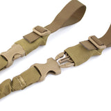 Sangle de combat 1 point V - SLING Bulldog Tactical - Coyote - Welkit.com