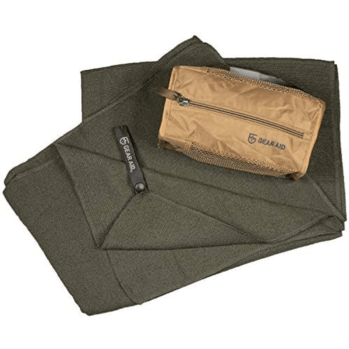 Serviette OUTGO MICROFIBRE Gear Aid - Vert - Welkit.com