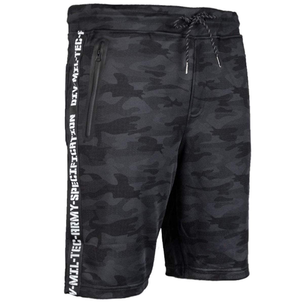 Short TRAINING Mil - Tec - Urban noir - Welkit.com