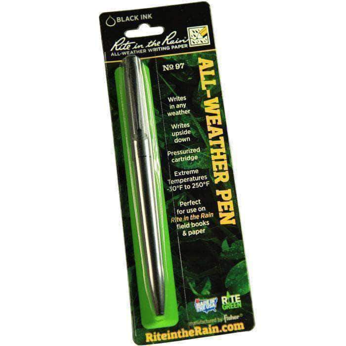 Stylo ALL WEATHER CLICKER 97 Rite In The Rain - Noir - Welkit.com