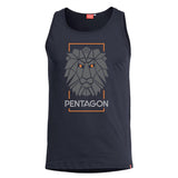 T - shirt débardeur ASTIR FOLLOW LION Pentagon - Noir - Welkit.com