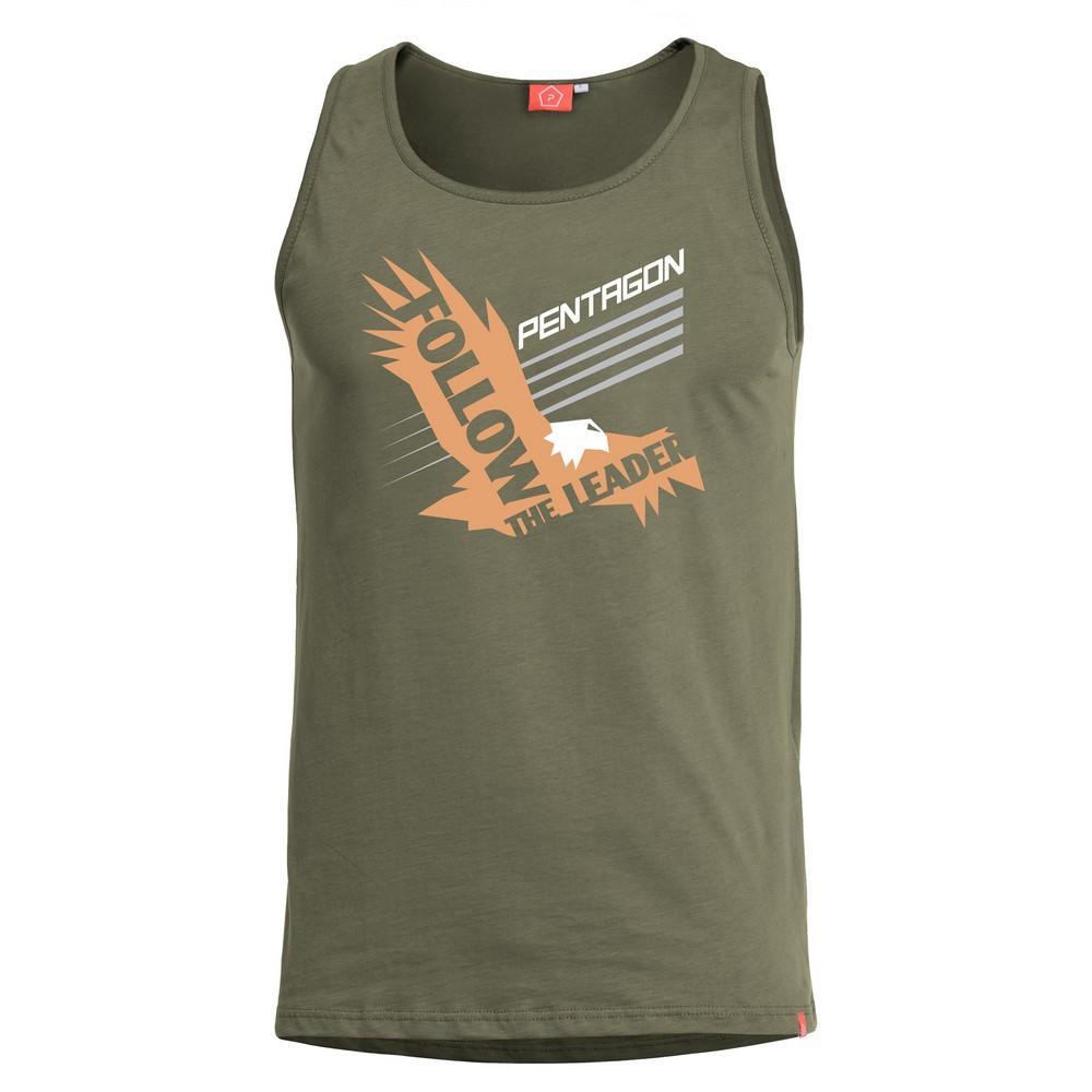 T - shirt débardeur ASTIR FOLLOW THE LEADER Pentagon - Vert olive - Welkit.com